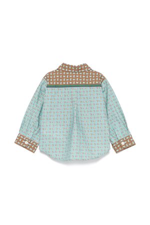 light-blue cotton shirt ETRO KIDS | GW5520P047660IMA